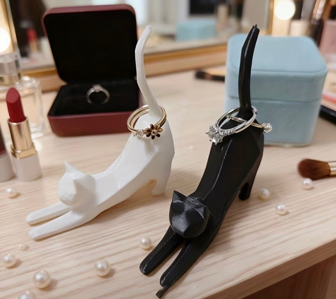 Cat-Shaped Ring Holder,