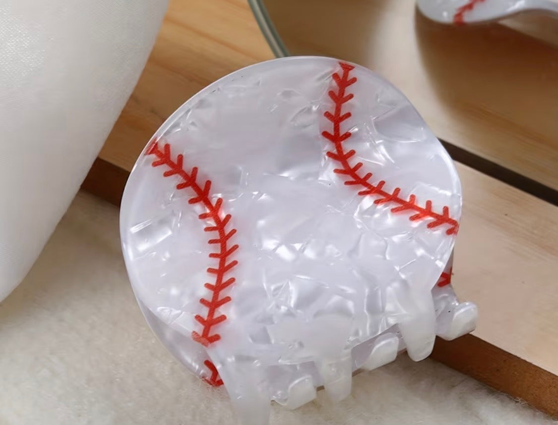 BASEBALL HAIR CLIP