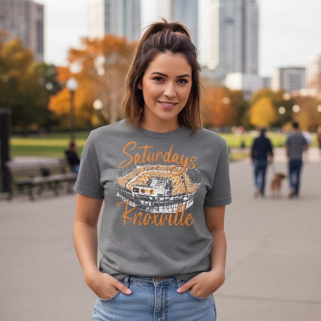 "SATURDAYS IN KNOXVILLE" T-SHIRT