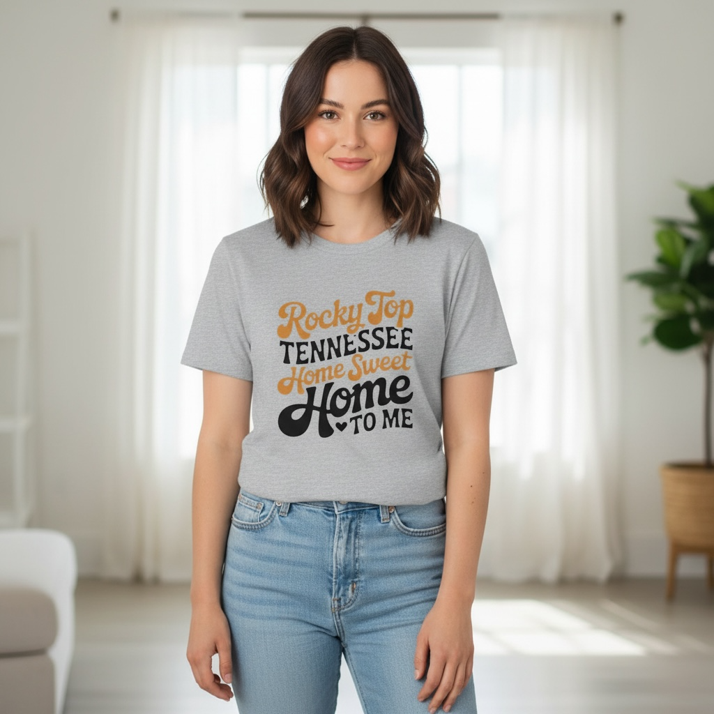"ROCKY TOP HOME SWEET HOME "T-SHIRT
