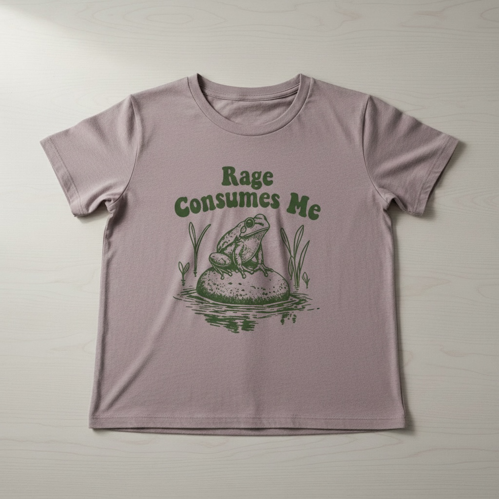 "RAGE CONSUMES ME" T-SHIRT