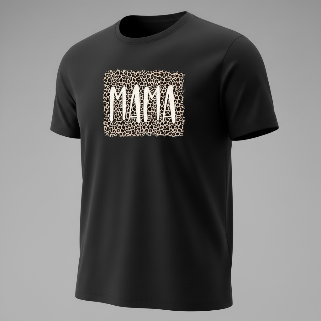 LEOPARD MAMA T-SHIRTS