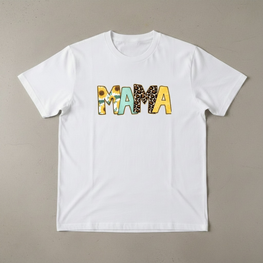 FUN SUNFLOWER MAMA T-SHIRT