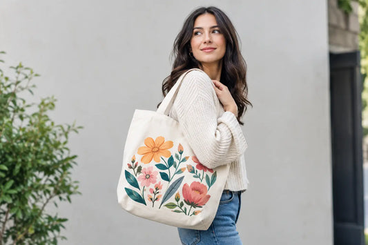 Canvas Tote Bags for Women With Something to Say