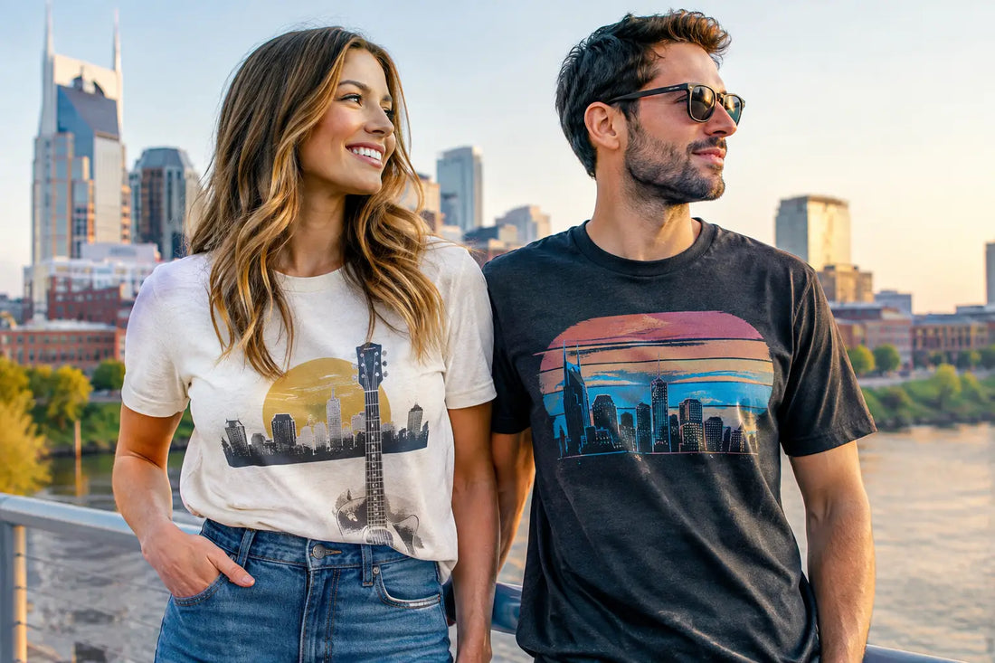 Nashville Graphic Tees for Every Music City Mood