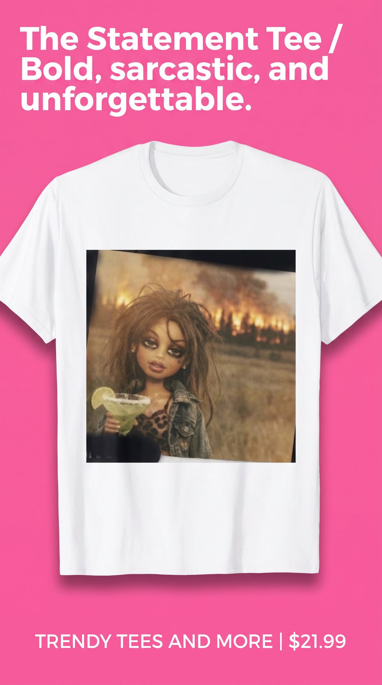 BURN IT TO THE GROUND T-SHIRT