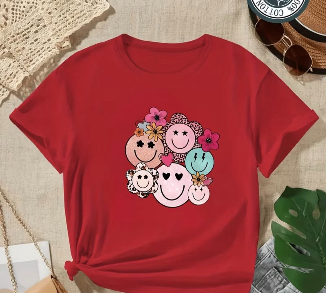 HAPPY FACE T-SHIRT