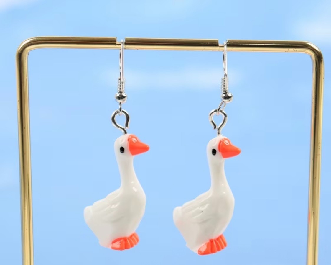 ADORABLE CASUAL GOOSE EARRINGS