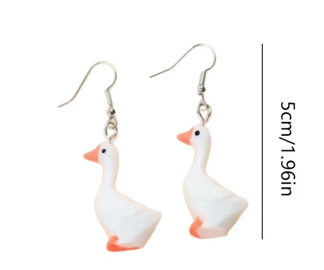 ADORABLE CASUAL GOOSE EARRINGS