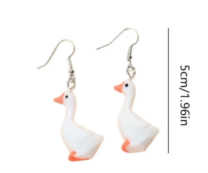 ADORABLE CASUAL GOOSE EARRINGS