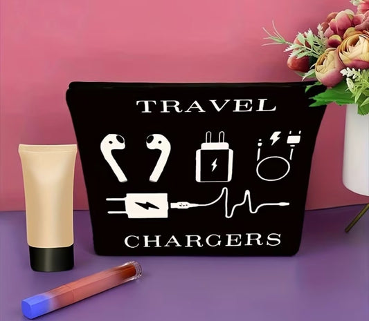 CHARGER AND CABLES TRAVEL BAG