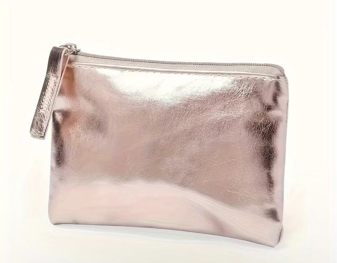 CUTE MINI ROSE GOLD MINIMALIST WALLET