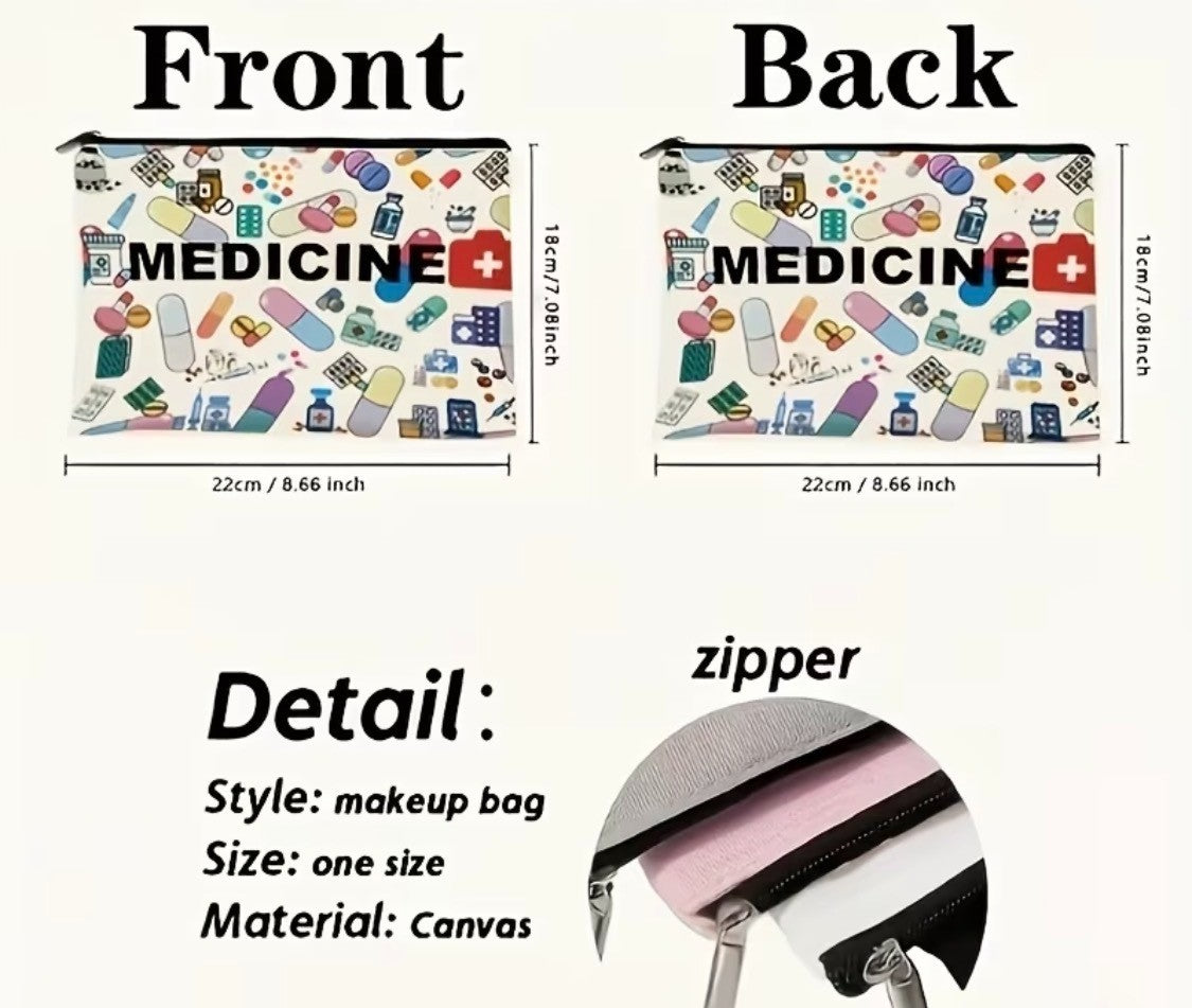 FUN COLORFUL MEDICINE BAG 