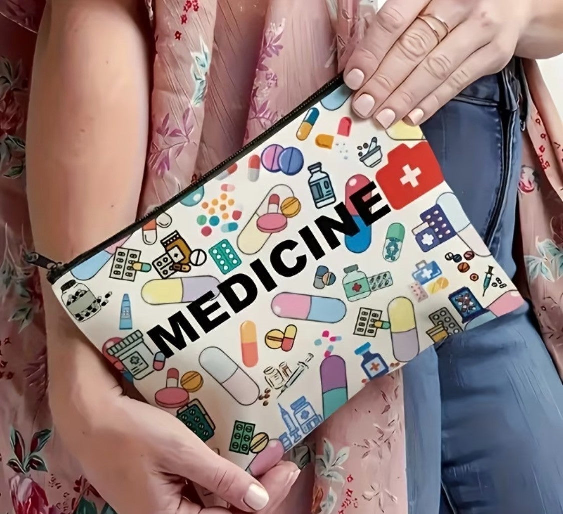FUN COLORFUL MEDICINE BAG 