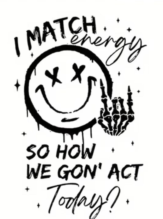 SNARKY i MATCH ENERGY" T-SHIRT 