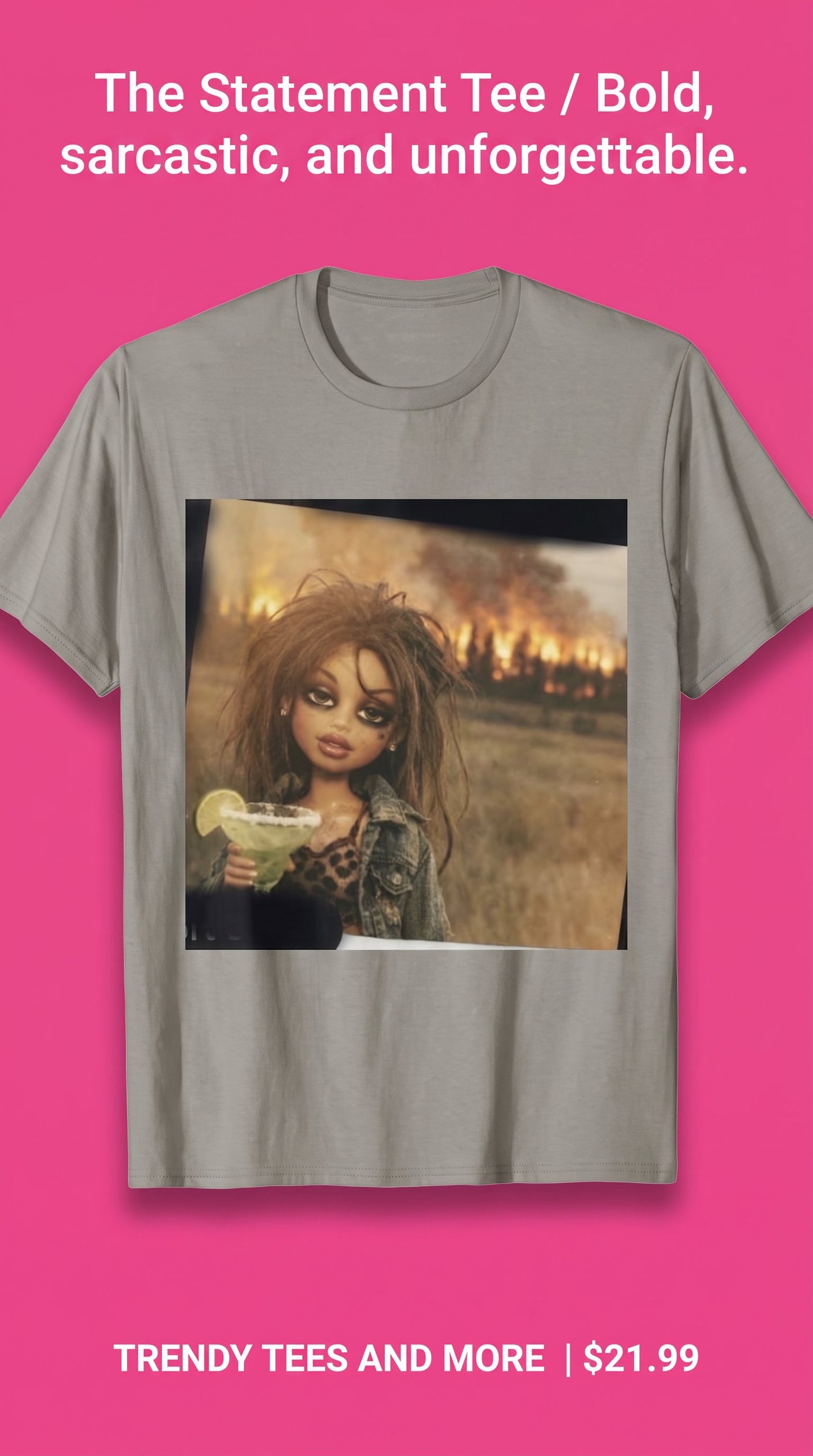 BURN IT TO THE GROUND T-SHIRT
