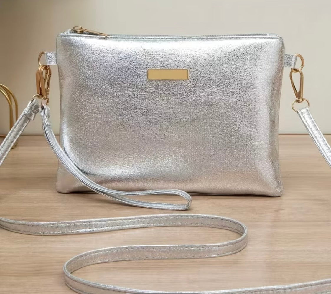 Solid Color Women's Travel Single Shoulder Crossbody Bag Handheld Small Coin Purse