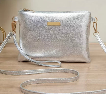 Solid Color Women's Travel Single Shoulder Crossbody Bag Handheld Small Coin Purse