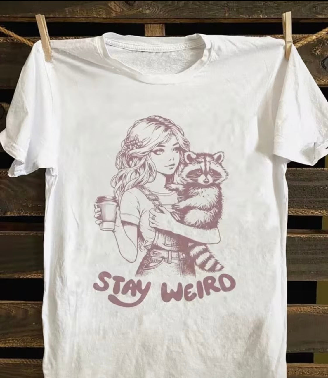 "STAY WEIRD" T-SHIRT