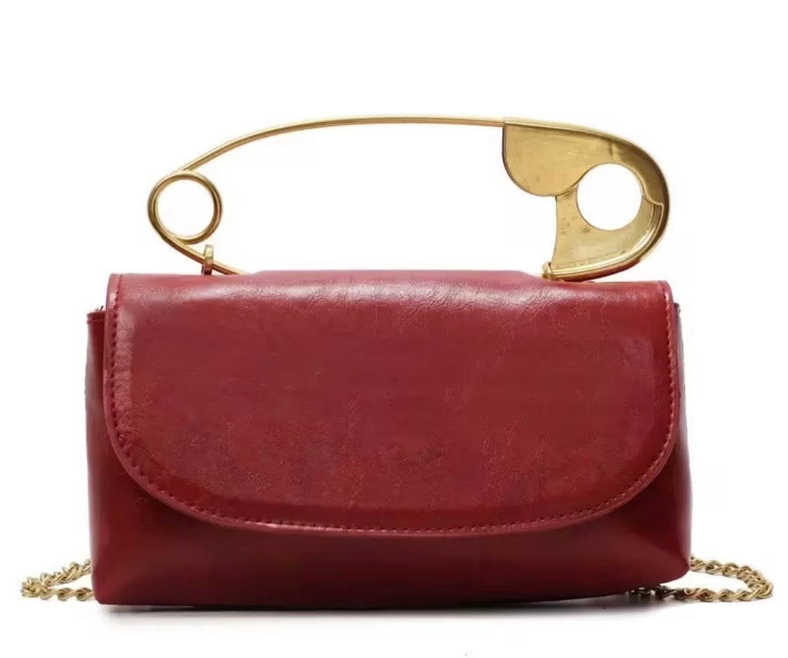 NICHE SAFETY PIN CUTE HANDBAG