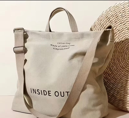 Women Canvas Tote Bag Travel Shoulder Bag Large Capacity Crossbody Top Handle Fashion Handbags