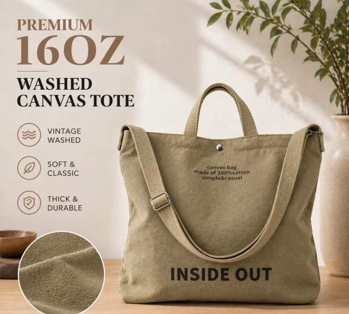 Women Canvas Tote Bag Travel Shoulder Bag Large Capacity Crossbody Top Handle Fashion Handbags
