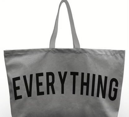 Large-Capacity Canvas Tote Bag