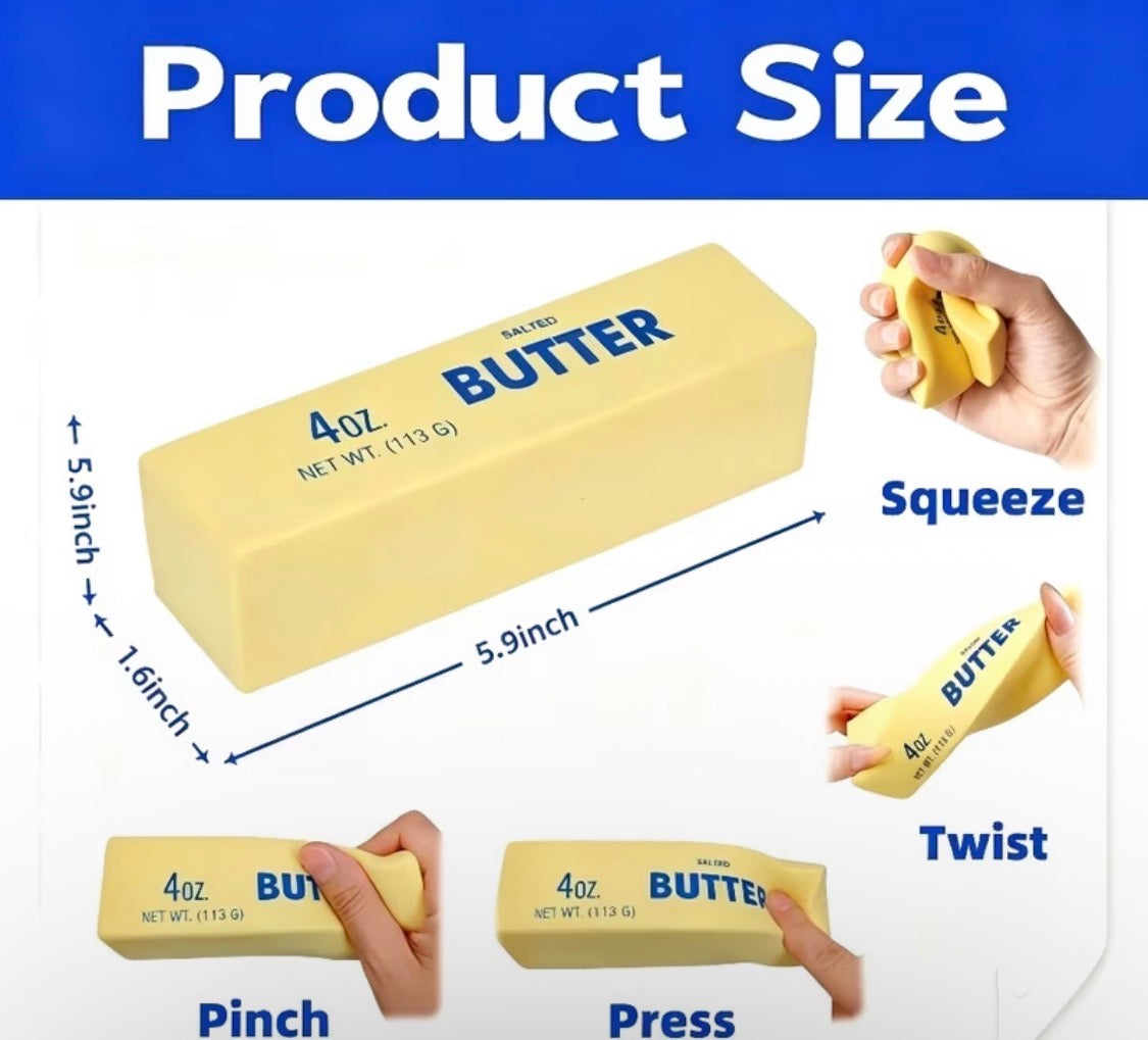 Butter Squishy Toys