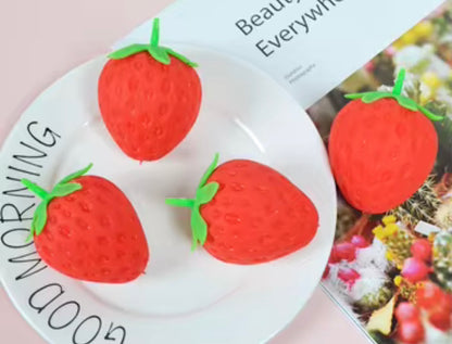 STRAWBERRY SQUEEZE SQUISHY- STRESS RELIEF