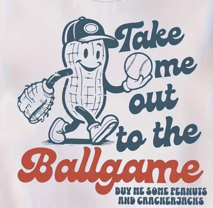 "TAKE ME OUT TO THE BALLGAME" T-SHIRT
