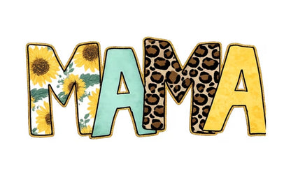 FUN SUNFLOWER MAMA T-SHIRT