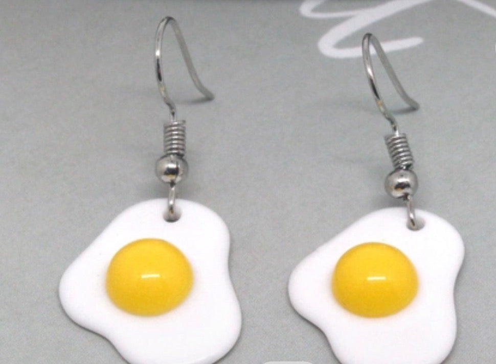 CUTE EGG EARRINGS