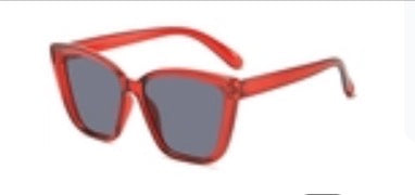 Red Cat Eye Sunglasses