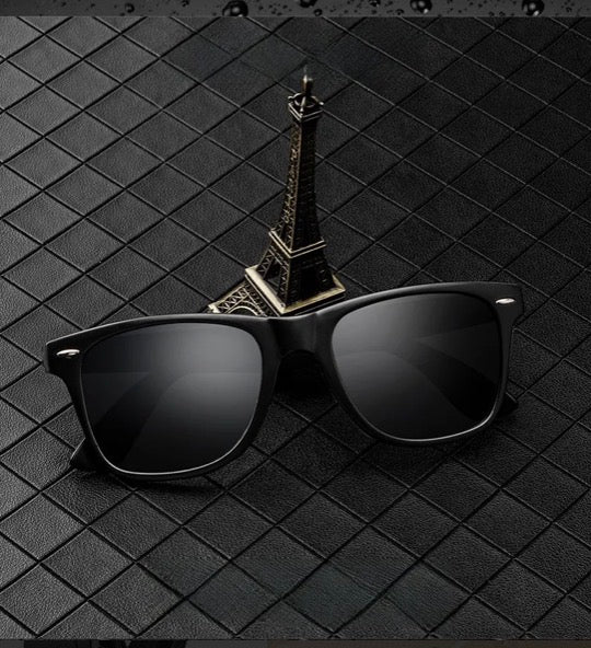 Retro Square Frame Sunglasses