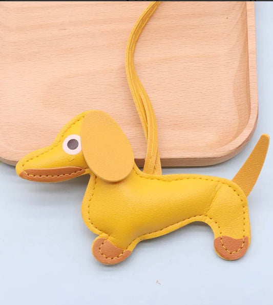 Dachshund Dog Keychain Bag