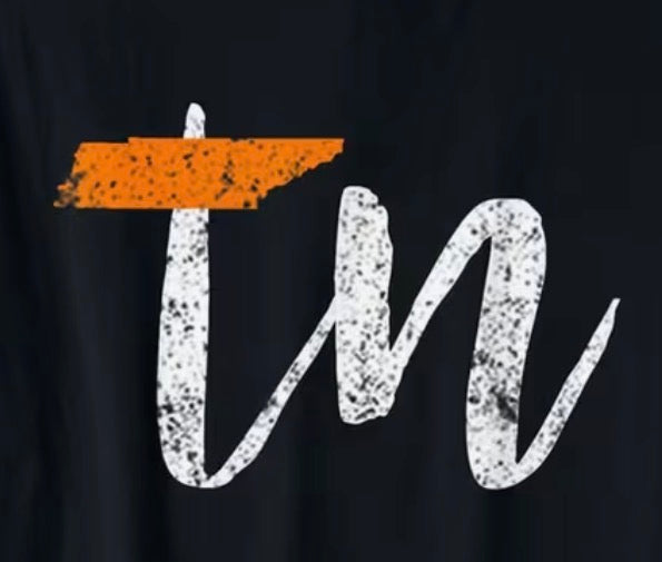 TENNESSEE VOL'S ORANGE AND WHITE T-SHIRT