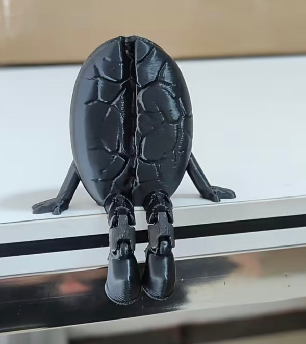 BLACK COFFEE BEAN FIGURINE
