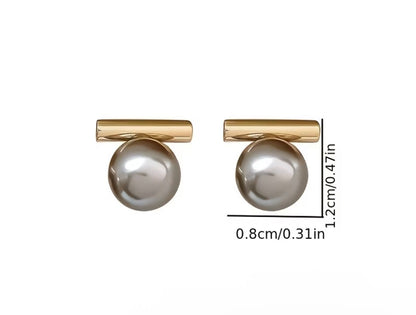 NICHE-DESIGNED GRAY EARRINGS