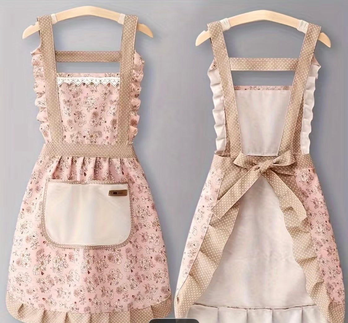 PINK FLORAL APRONS
