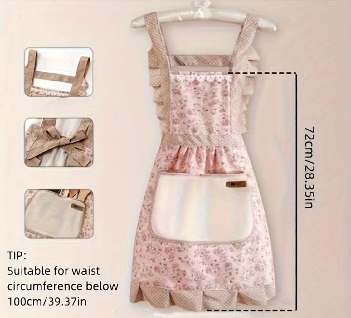 PINK FLORAL APRONS