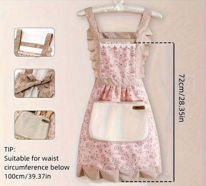 PINK FLORAL APRONS