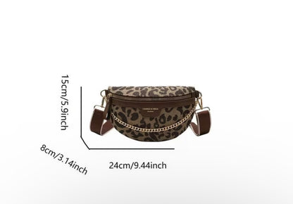 LEOPARD PRINT CROSSBODY BAG