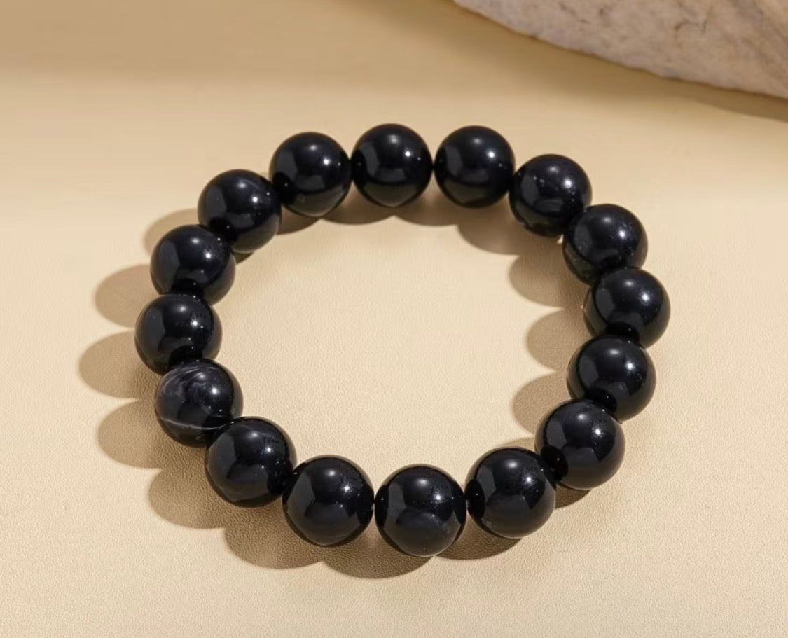 BLACK BOHO BRACELET