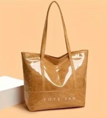 TAN TOTE BAG