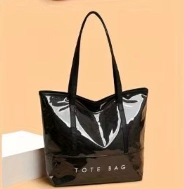 BLACK TOTE BAG
