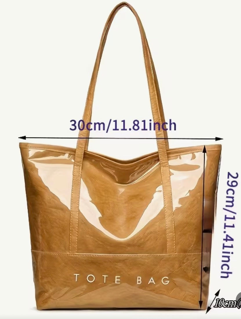 BLACK TOTE BAG