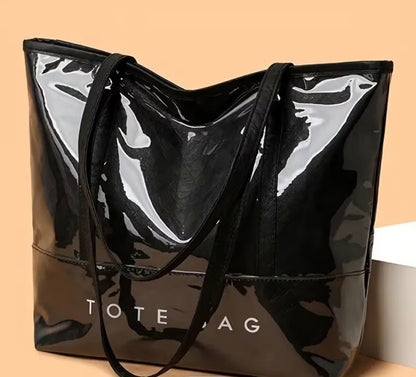 BLACK TOTE BAG