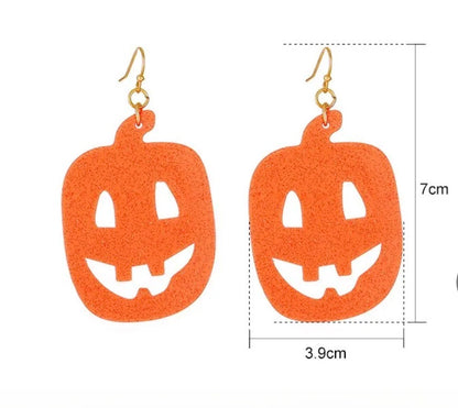 HALLOWEEN PUMPKIN EARRINGS