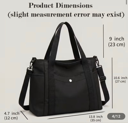 TAN CANVAS TOTE BAG