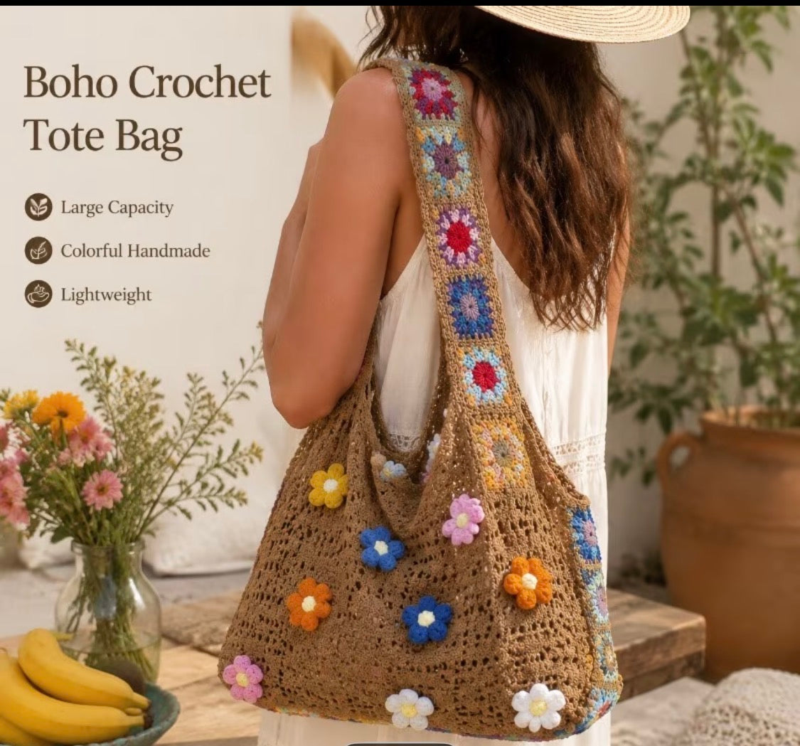 BOHO CROCHET BAG
